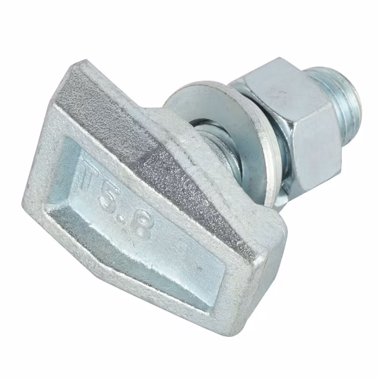 Винт с шестигранной головкой из углеродистой стали/винт с шестигранной головкой/плоский квадратный крепеж